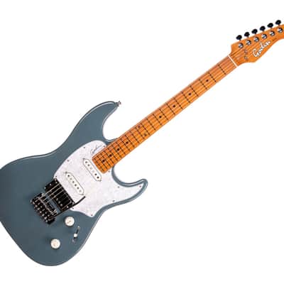 Godin Session T-Pro Electric Guitar - Arctik Blue w/ Maple FB - Open Box image 3