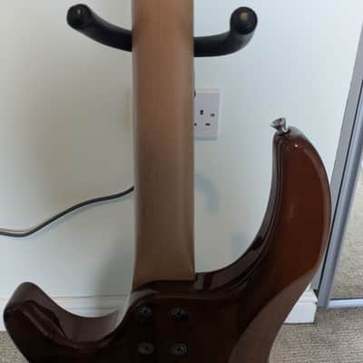 Dean Edge 1 4-String Bass Guitar 2010s - Trans Amber image 23