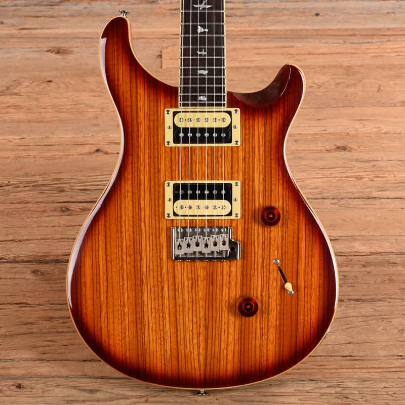 PRS SE Custom 24 Zebrawood 2017 - 2019 | Reverb
