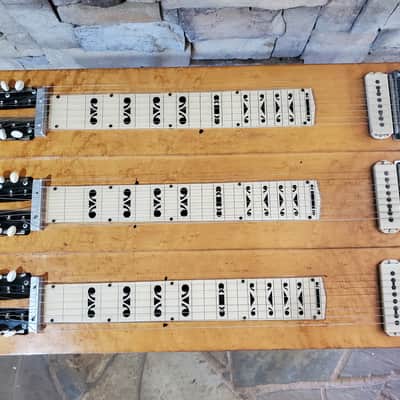 1955-56 Carvin Triple 8-String Neck Steel Guitar image 5