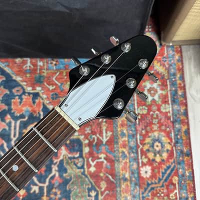 *Video" Burny Flying V Model RFV-75 Revival Series Mahogany - 1980's image 2