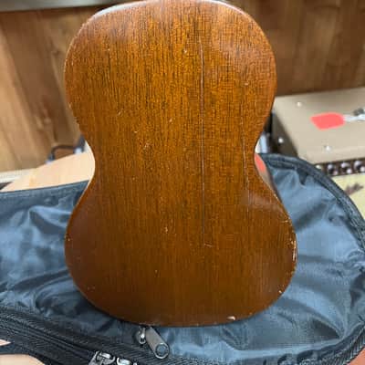Martin Style 0 Soprano Mahogany Ukulele 1930's- 1940's  One repaired crack w/soft bag image 11