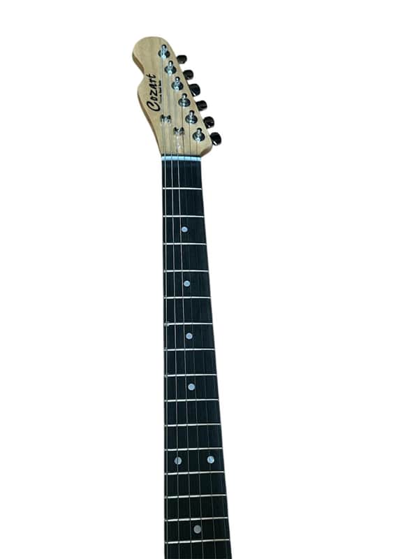 CUSTOM TELE STYLE 6 STRING SOLID ASH ELECTRIC GUITAR WITH REVERSE
