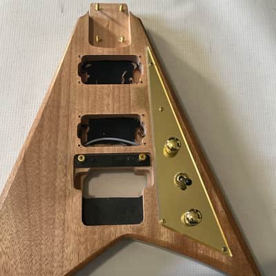 2020's Jackson JS32 RR Rhoads Natural Wood Semi Loaded Guitar Body Floyd Ready image 10