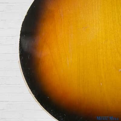 Vintage Harmony H82 Rebel Electric Guitar Sunburst Gold Foil Pickups image 25