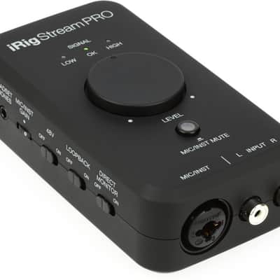 IK Multimedia iRig Stream Pro - Streaming Audio Interface for iOS  Android  Mac/PC (iRigStreamProd1) image 1