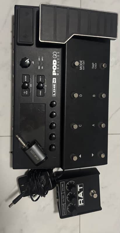 Line 6 POD GO Wireless Multi-Effect and Amp Modeler 2021 - Present - Black image 1