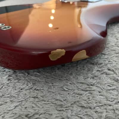 Fender Deluxe Zone Bass 2002 MIM Sienna Sunburst Rare 4-String Bass Guitar image 14