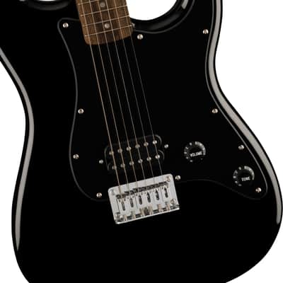 SQUIER - Squier Sonic Stratocaster HT H Laurel Fingerboard Black Pickguard Black - 0373301506 image 3