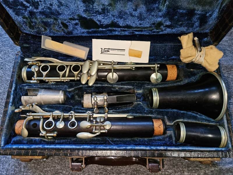 P. Otello Milano Wood Soprano Clarinet, Italy, Very Good Condition image 1