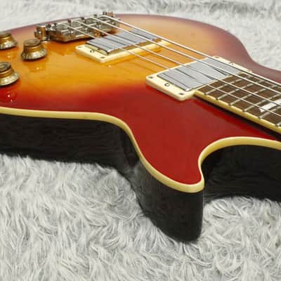 2010 Fernandes Burny LPB-65 STANDARD Vintage Cherry Sunburst Made in China image 7