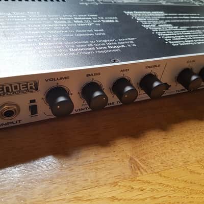 FENDER  Tube Preamp TBP-1 image 6