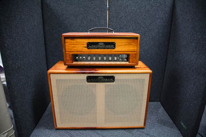 Landgraff 50 Watt Head and matching 2X12 Bob Burt Cabinet 5/17/02 #3 image 1