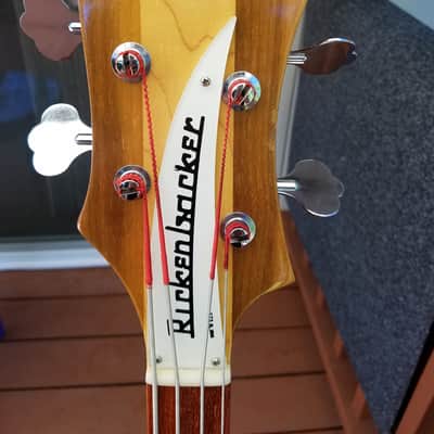 Rickenbacker 4001 V63 bass guitar 1984 1985 early production image 4