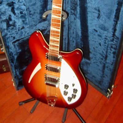 1988 Rickenbacker Roger McGuinn 370/12 RM Fireglo image 7
