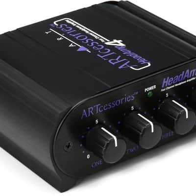 ART HeadAmp 4 4-channel Headphone Amplifier image 1