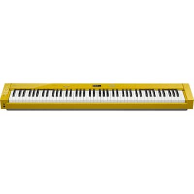 Casio Privia PX-S7000 88-Key Portable Digital Stage Piano with Stand, Harmonious Mustard image 3