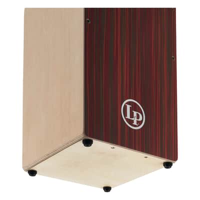 Latin Percussion LP1491RB Birch Woodshop Cajon - Red Blur image 4