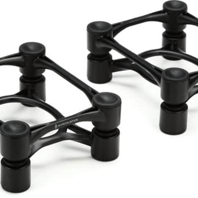 IsoAcoustics Aperta Isolation Stand - Black (Pair) image 2