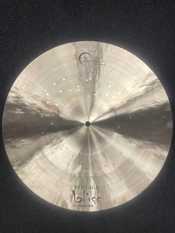 Dream Cymbals 17" Vintage Bliss Series Crash/Ride Cymbal 2009 - Present - Traditional image 1