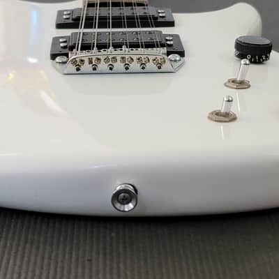 Rare Peavey Milestone 12 White 12-String USA w/ OHSC image 3