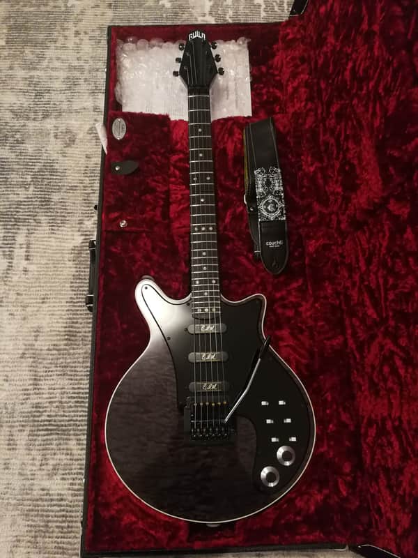 Guild Brian May BHM1 1984 Black with maple top image 1