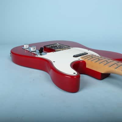 1992 G&L USA ASAT Classic Transparent Red Maple Neck image 14