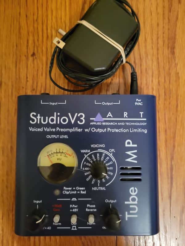 ART Tube MP Studio V3 Tube Microphone Preamp 2010 - Present - Black image 1