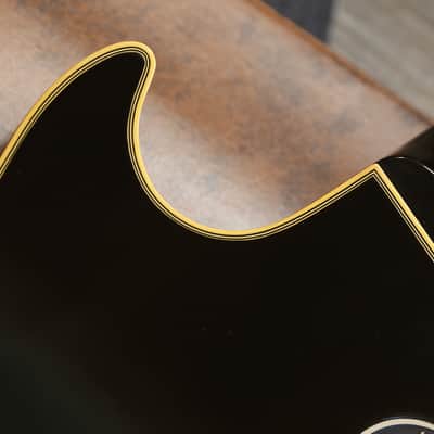 2022 Gibson Custom Shop 1954 Reissue Les Paul Custom 70th Anniversary Electric Guitar Black Ebony + COA OHSC image 14