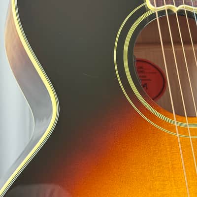 Gibson SJ-200 Standard 2025 Acoustic-Electric Guitar Tri-burst w/ OHSC image 17
