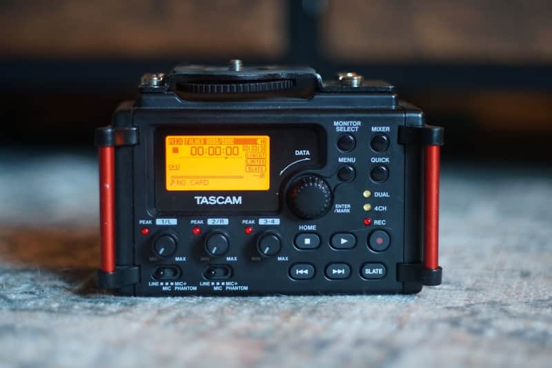 TASCAM DR-60D MkII 2014 - Present - Black image 1