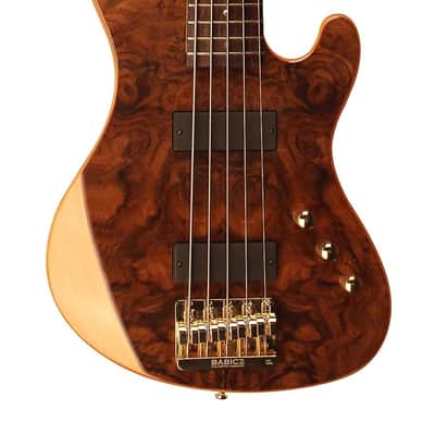 Cort, 5-String Bass Guitar, Right, Natural Glossy, Full (RITHIMICV) image 1