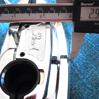 Pearl BB3 Bass Drum Bracket 2010s - Chrome image 7