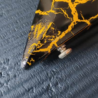 2007 ESP EX Explorer Yellow Crackle Custom Order - ESP Takada Factory / ESP Custom Shop - JAPAN MIJ image 8