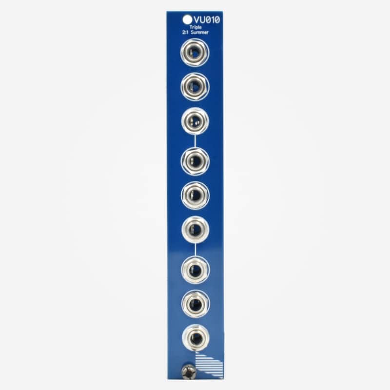 Syntonie VU010 Triple 2:1 Summer Eurorack Video Unity Mixer Module image 1