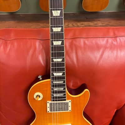 2002 Epiphone Elitist Les Paul Standard (Japanese Export) Honeyburst image 8