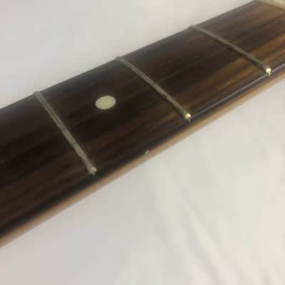 Lefty Vintage 1986 Fender MIJ Japan ST-362 Strat Squier Maple Dark Rosewood Neck Pencil Dated 7-1-86 image 7