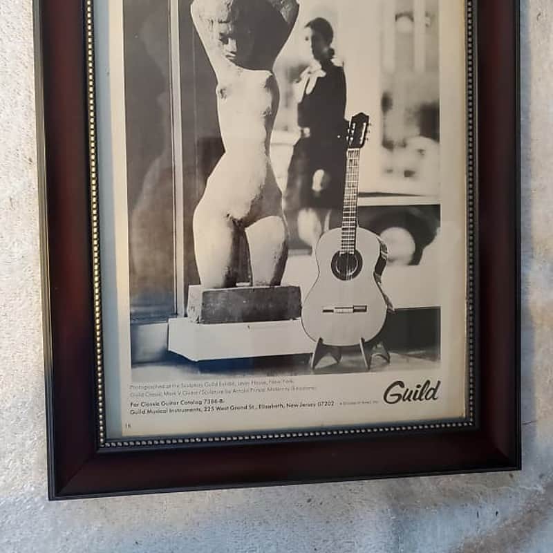 1973 Guild Mark V Classical B & W
