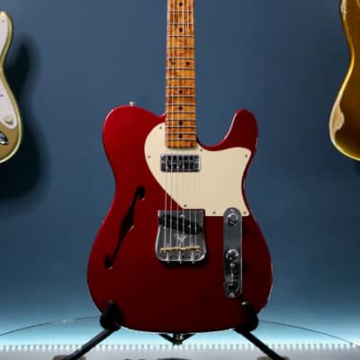 Fender CS Masterbuilt Tele by Yuri Shishkov 2017 - Dark Cherry image 3