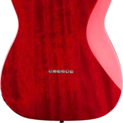 Squier Affinity Telecaster FMT SH Electric Guitar, Laurel Fingerboard, Crimson Red Transparent image 3