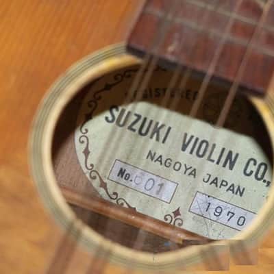 Suzuki Mandolin Model 601, Japan, 1970, Good condition, needs re-gluing image 19
