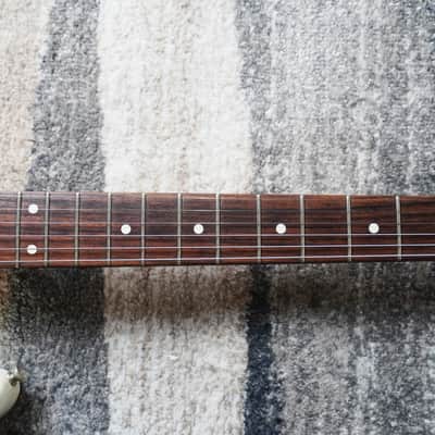 1983 Fender Japan JV ST62-65 Left-Handed Stratocaster MOD Floyd Rose FRT-3 EMG SA MIJ image 6