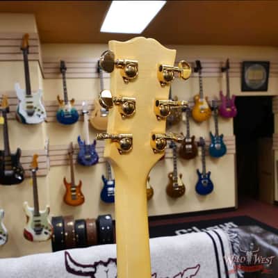 Gibson Custom Shop M2M 1959 ES-355 Reissue with Bigsby Murphy Lab Ultra Light Aged Heavy Antique White 9.00 lbs image 10