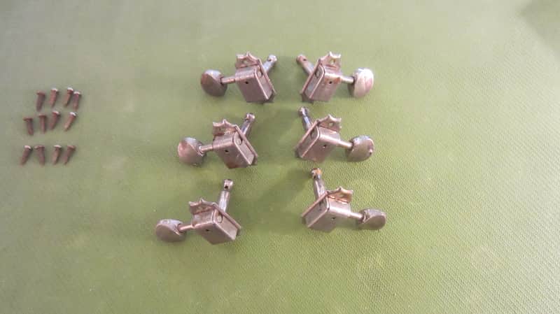 Gibson Kluson Tuning Machines 1962 - Chrome image 1
