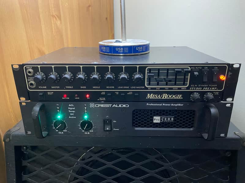 Mesa Boogie Studio Preamp 1987 - 2002 - Black image 1