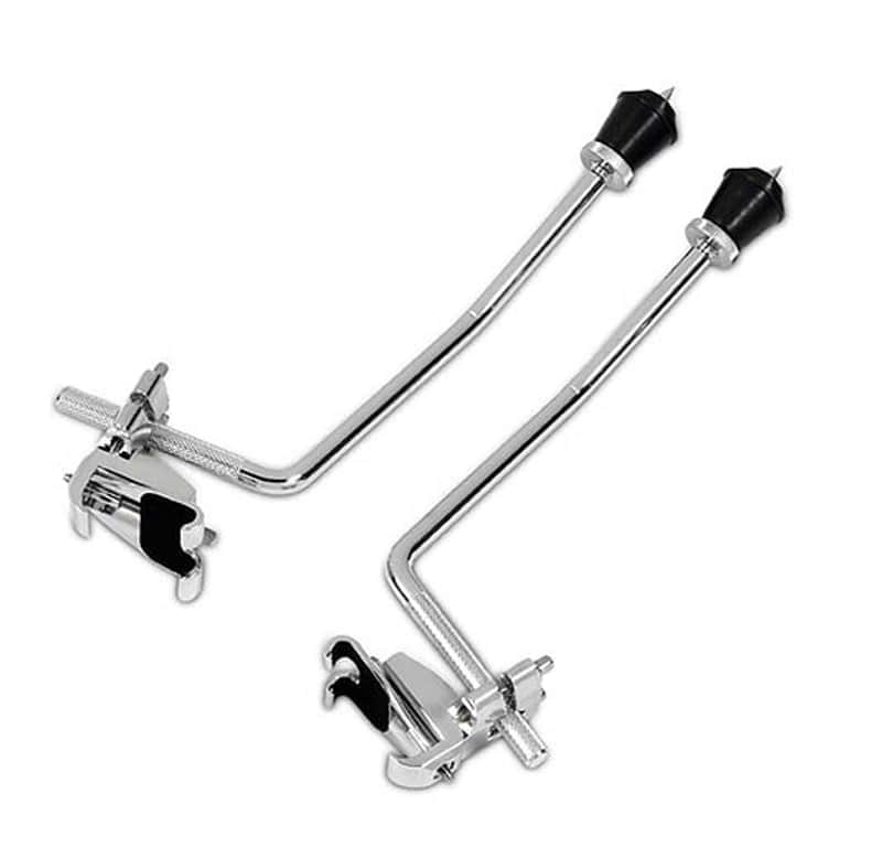 DW Bass Drum Hoop Clamp On Spur Set image 1