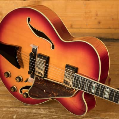 Ibanez AF115 Artstar Series Standard Hollow Body - Rosewood - Aged Whiskey Burst image 5