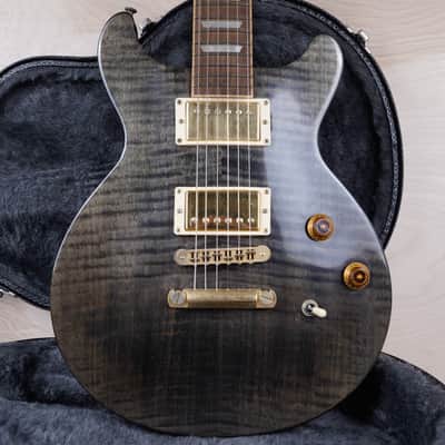 Gibson Les Paul Standard Double Cutaway Plus 2005 Trans Black w/ OHSC image 1