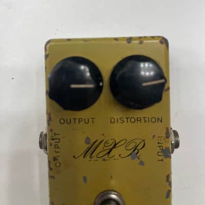 MXR Distortion + Plus Overdrive Vintage 1978 Script Logo Guitar Effect Pedal image 2