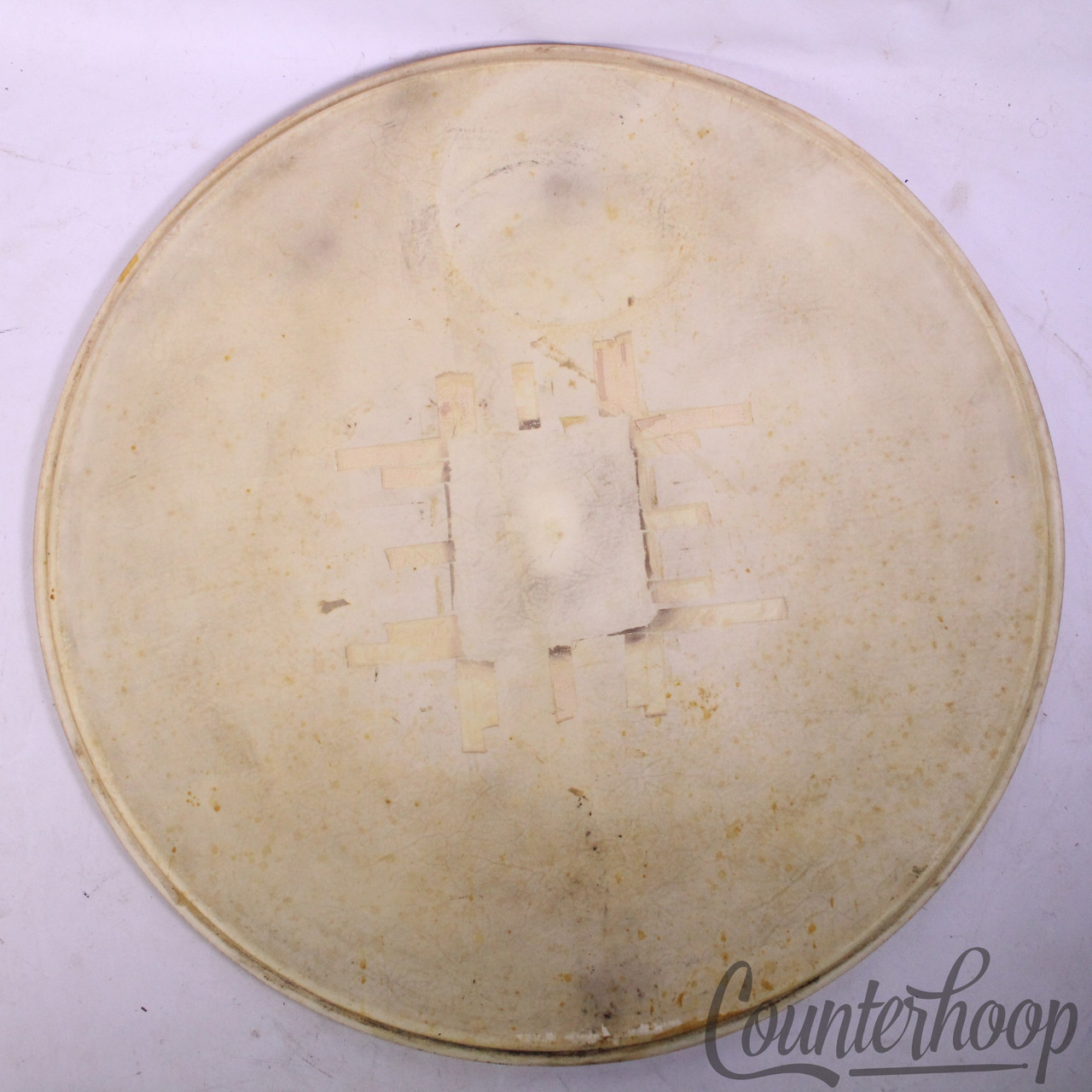 Ludwig&Ludwig Selected Quality 24"Bass Drum Calf Skin Head Batter/Resonant 30s* — main photograph